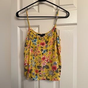 forever 21 floral summer tank top size small